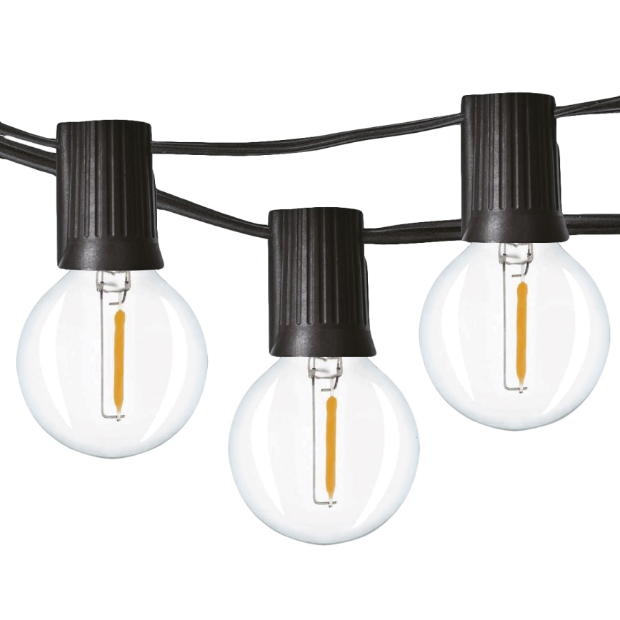 Brilagi - LED vanjski dekorativni svjetlosni niz GIRLANDA 25xE12/0,8W/230V 20m IP44 hladno bijela