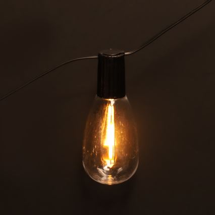 Brilagi - LED vanjska girlanda 10xLED/3xAA 3,2m IP44 topla bijela