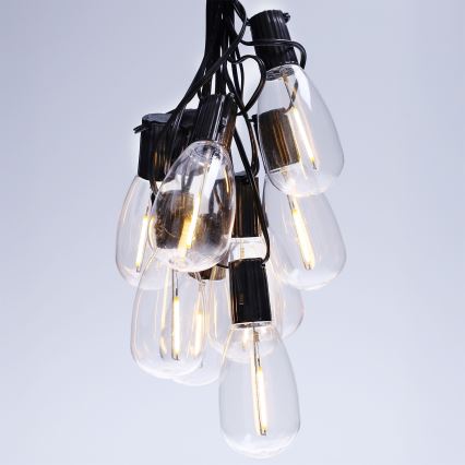 Brilagi - LED vanjska girlanda 10xLED/3xAA 3,2m IP44 topla bijela