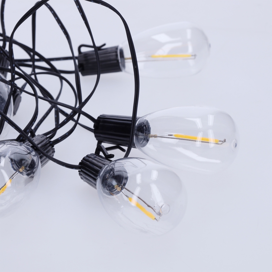 Brilagi - LED vanjska girlanda 10xLED/3xAA 3,2m IP44 topla bijela