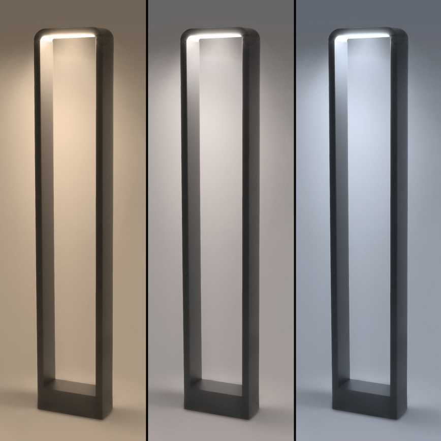Brilagi - LED Vanjska lampa BARI LED/7W/230V 3000/4000/6000K antracit IP54 80 cm