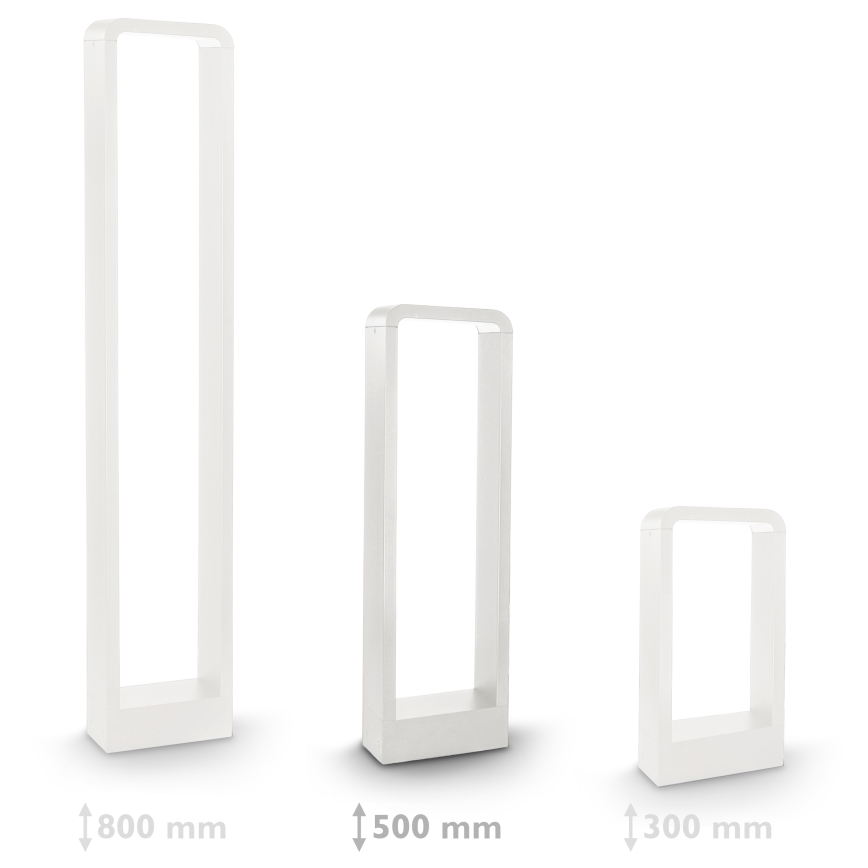 Brilagi - LED Vanjska lampa BARI LED/7W/230V 3000/4000/6000K bijela IP54 50 cm