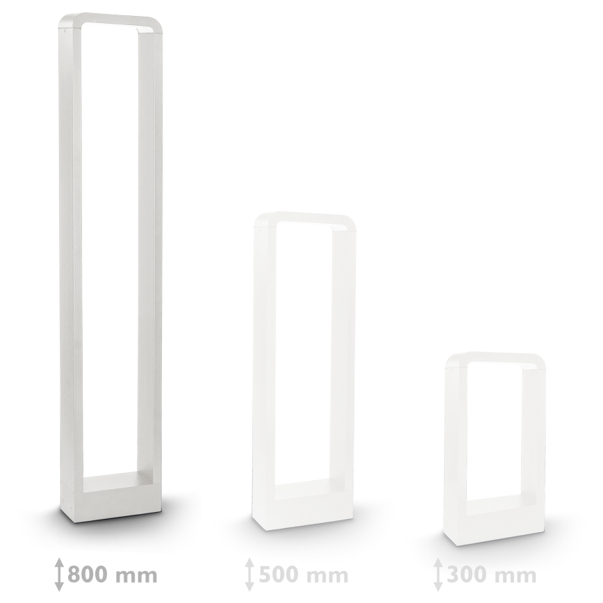 Brilagi - LED Vanjska lampa BARI LED/7W/230V 3000/4000/6000K bijela IP54 80 cm