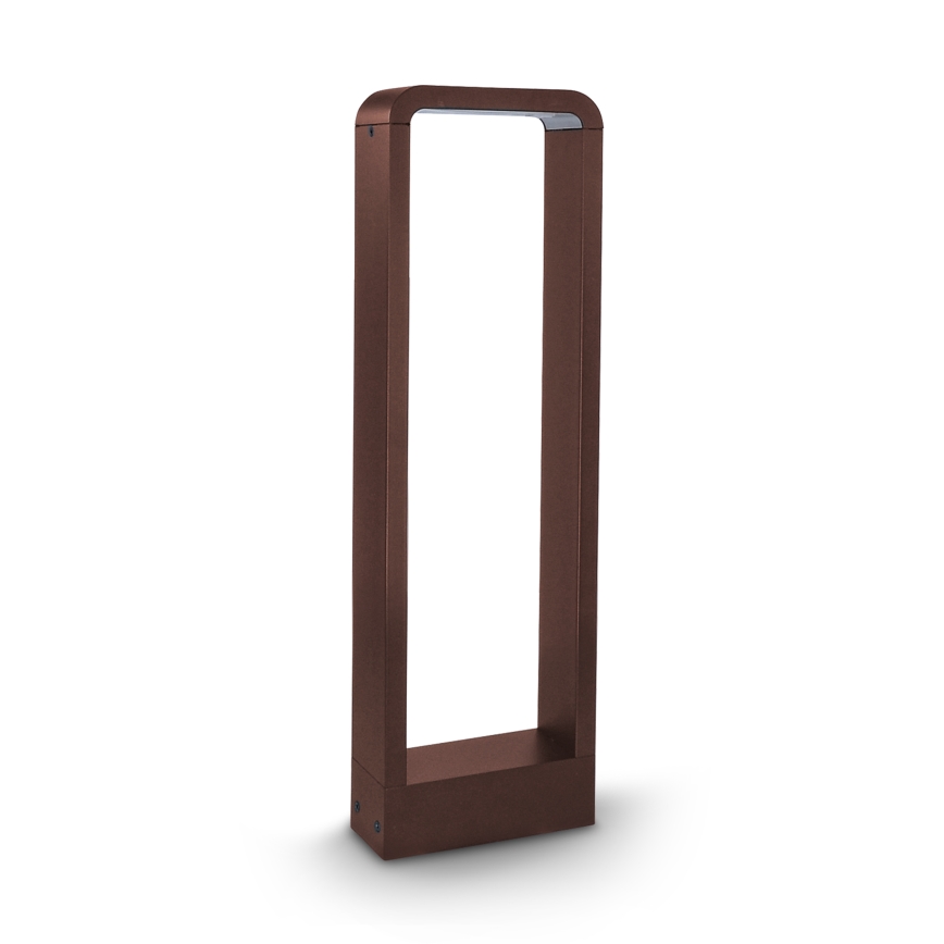 Brilagi - LED Vanjska lampa BARI LED/7W/230V 3000/4000/6000K smeđa IP54 50 cm