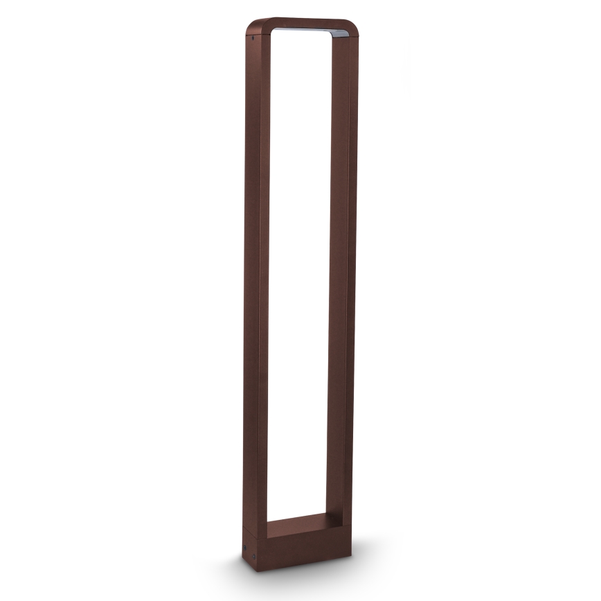 Brilagi - LED vanjska lampa BARI LED/7W/230V 3000/4000/6000K smeđa IP54 80 cm