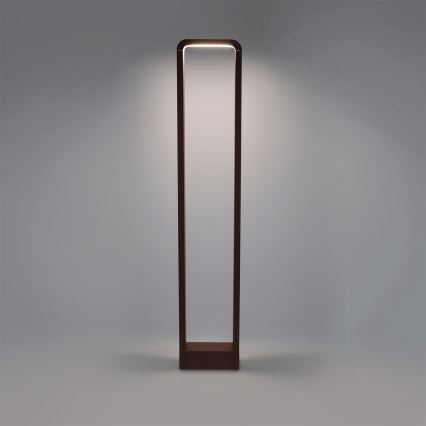 Brilagi - LED vanjska lampa BARI LED/7W/230V 3000/4000/6000K smeđa IP54 80 cm