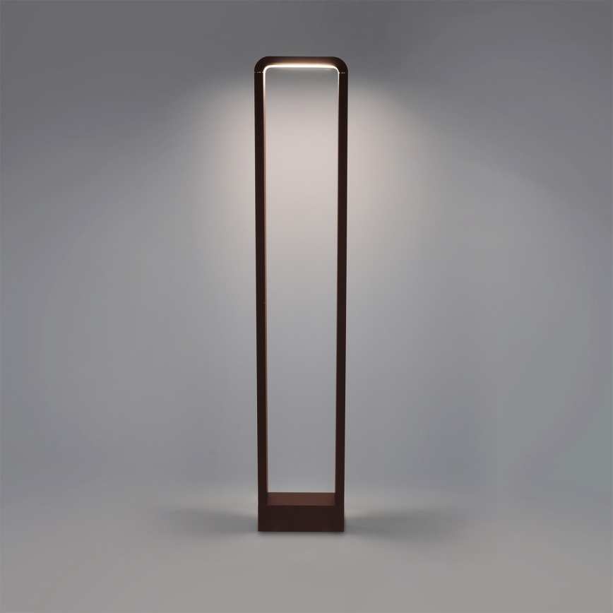 Brilagi - LED vanjska lampa BARI LED/7W/230V 3000/4000/6000K smeđa IP54 80 cm