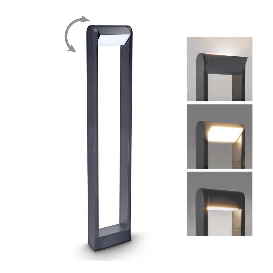 Brilagi - LED Vanjska lampa CROTONE LED/7W/230V antracit IP54 80 cm