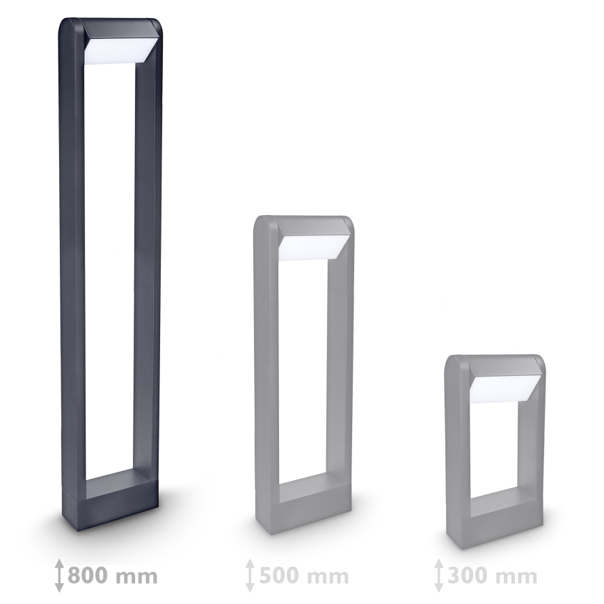 Brilagi - LED Vanjska lampa CROTONE LED/7W/230V antracit IP54 80 cm