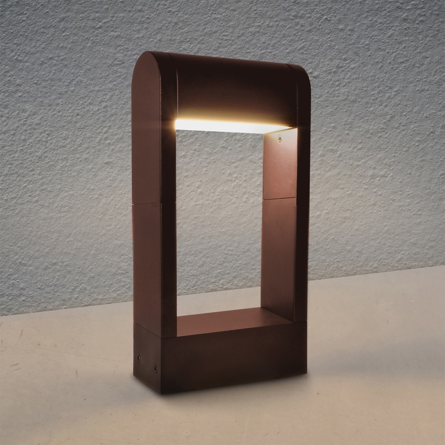 Brilagi - LED vanjska lampa CROTONE LED/7W/230V smeđa IP54 30 cm