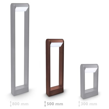 Brilagi - LED vanjska lampa CROTONE LED/7W/230V smeđa IP54 50 cm