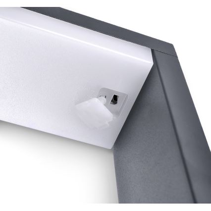 Brilagi - LED Vanjska lampa RAGUSA LED/7W/230V 3000/4000/6000K antracit IP54 50 cm