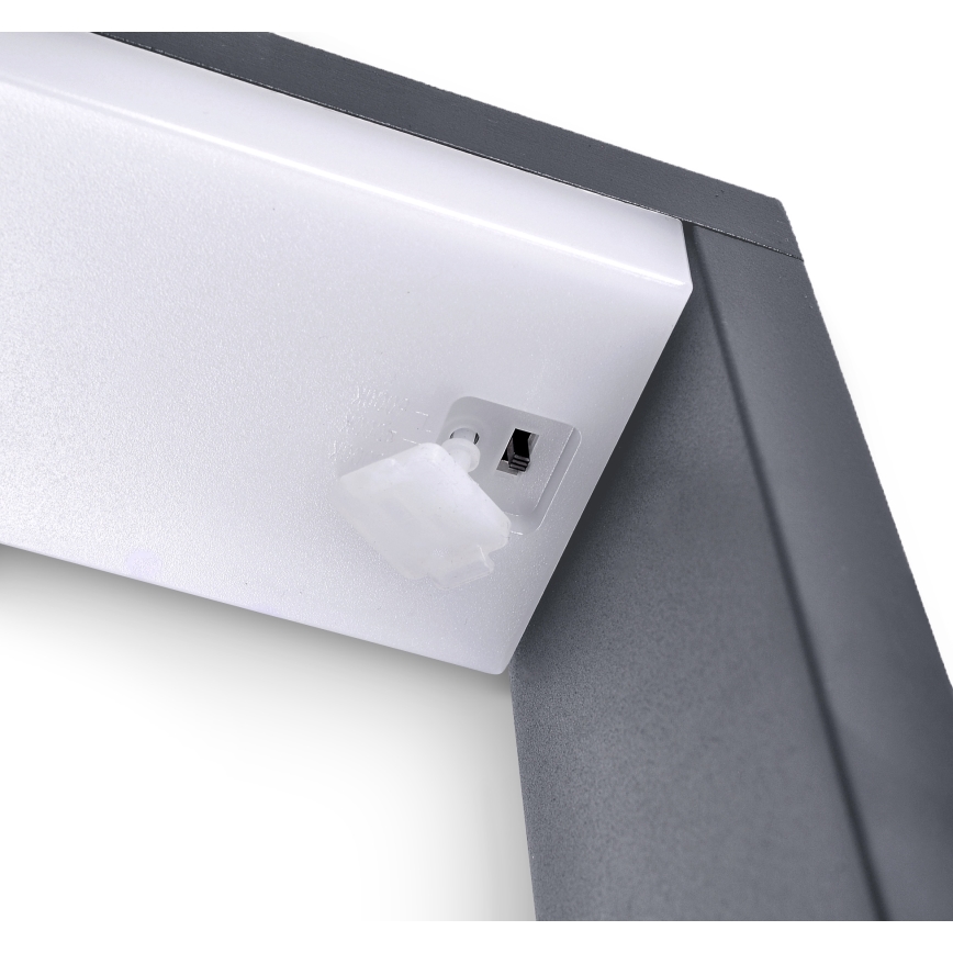 Brilagi - LED Vanjska lampa RAGUSA LED/7W/230V 3000/4000/6000K antracit IP54 50 cm