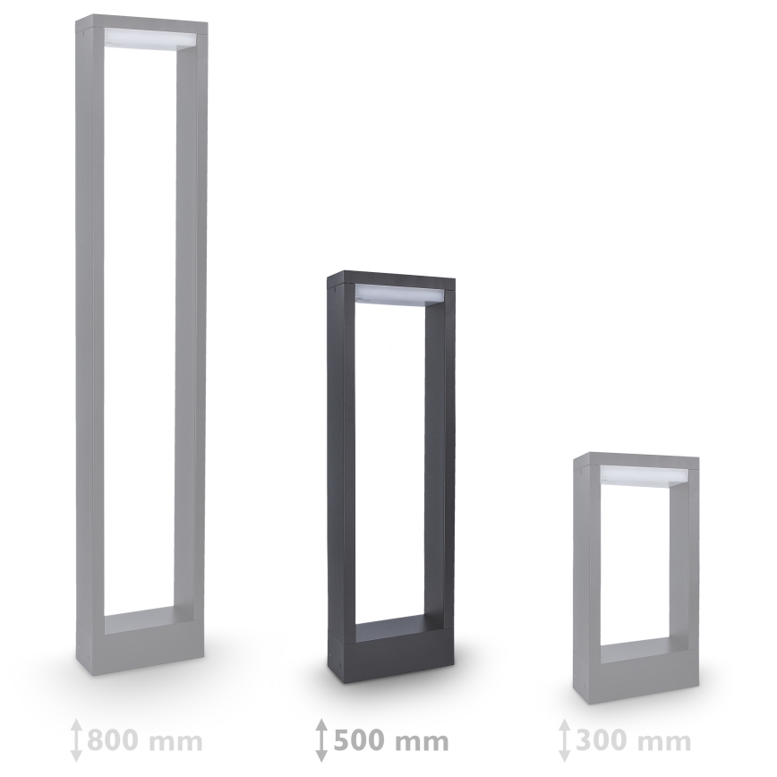 Brilagi - LED Vanjska lampa RAGUSA LED/7W/230V 3000/4000/6000K antracit IP54 50 cm