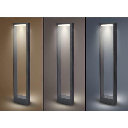 Brilagi - LED Vanjska lampa RAGUSA LED/7W/230V 3000/4000/6000K antracit IP54 80 cm
