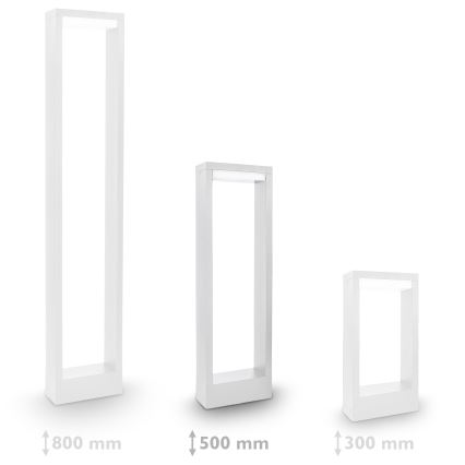 Brilagi - LED Vanjska lampa RAGUSA LED/7W/230V 3000/4000/6000K bijela IP54 50 cm