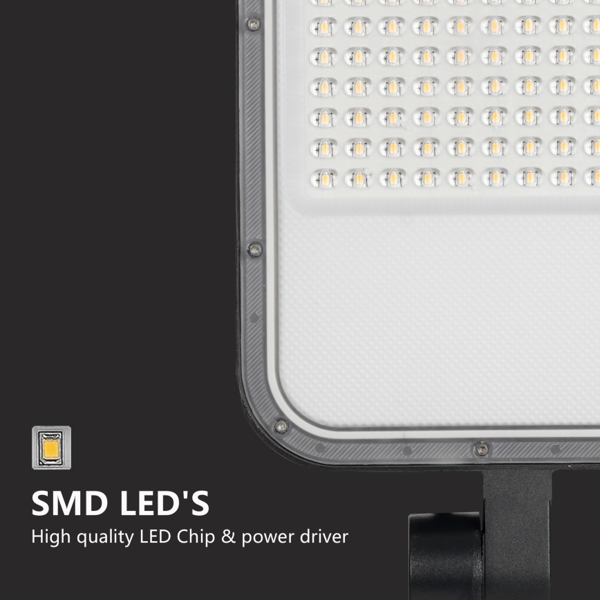 Brilagi - Vanjska LED ulična svjetiljka s 3 m stupom i zglobom URBANLIGHT LED/100W/230V crna IP65