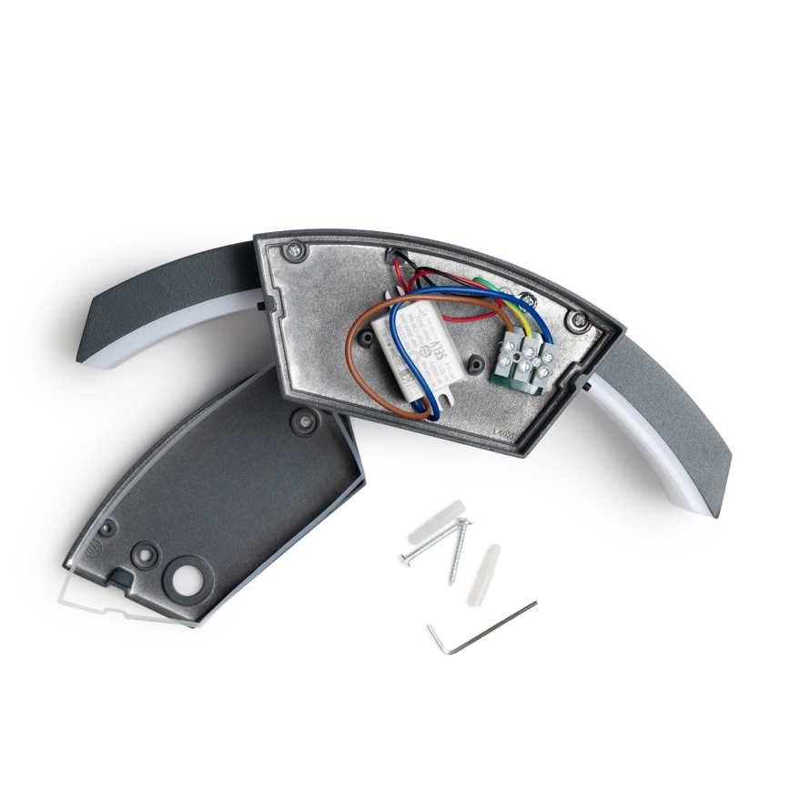 Brilagi - LED vanjska lampa sa senzorom ARCELO LED/9W/230V 50 cm IP54