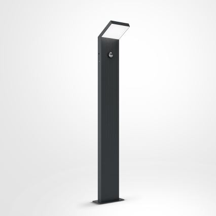 Brilagi - LED vanjska lampa sa senzorom RIANO LED/8W/230V antracit IP65 80 cm