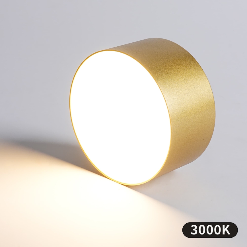 BRILAGI - LED vanjsko stropno svjetlo FORIS LED/14W/230V Ø 12 cm zlatna IP44