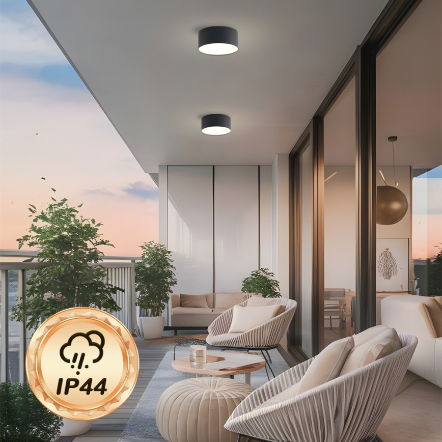 BRILAGI - LED vanjska stropna svjetiljka FORIS LED/20W/230V Ø 15 cm bijela IP44