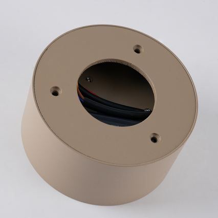 BRILAGI - LED Vanjska stropna svjetiljka FORIS LED/9W/230V Ø 9 cm bež IP44