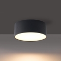 BRILAGI - LED Vanjska stropna svjetiljka FORIS LED/9W/230V Ø 9 cm crna IP44