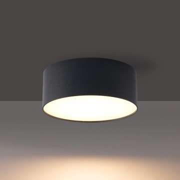 BRILAGI - LED Vanjska stropna svjetiljka FORIS LED/9W/230V Ø 9 cm crna IP44
