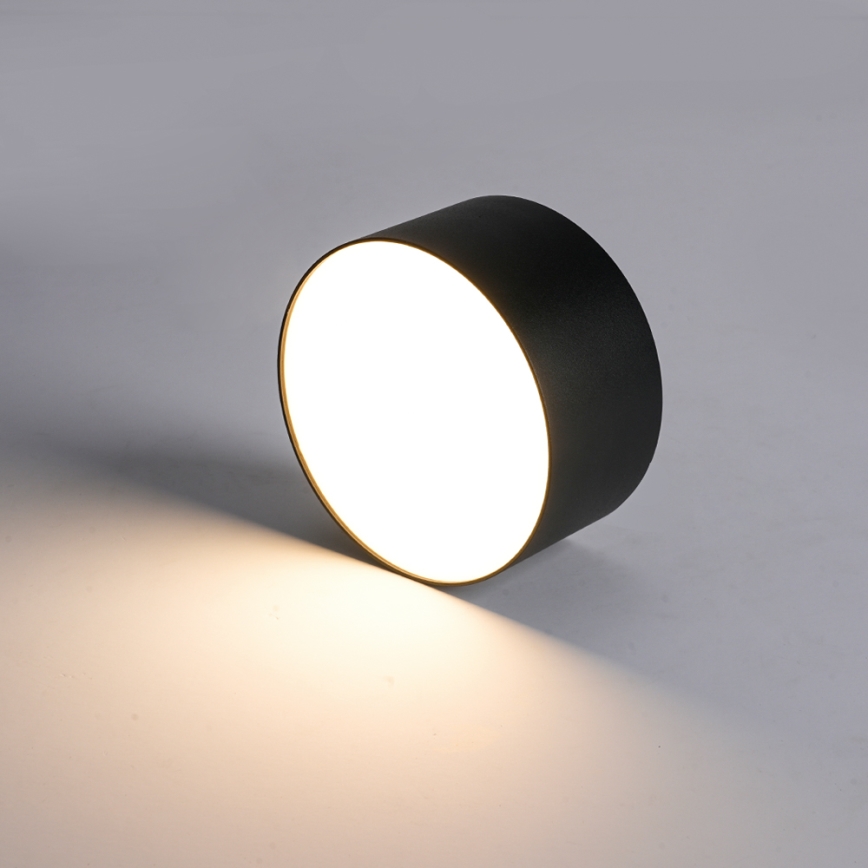 BRILAGI - LED Vanjska stropna svjetiljka FORIS LED/9W/230V Ø 9 cm crna IP44