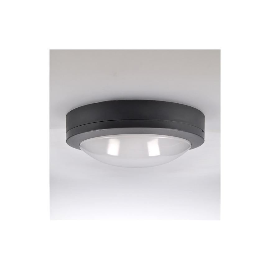 Brilagi - LED Vanjska stropna svjetiljka LED/13W/230V pr. 17 cm IP54 antracit