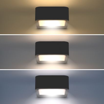 Brilagi - LED Vanjska zidna svjetiljka BARI LED/7W/230V 3000/4000/6000K antracit IP54