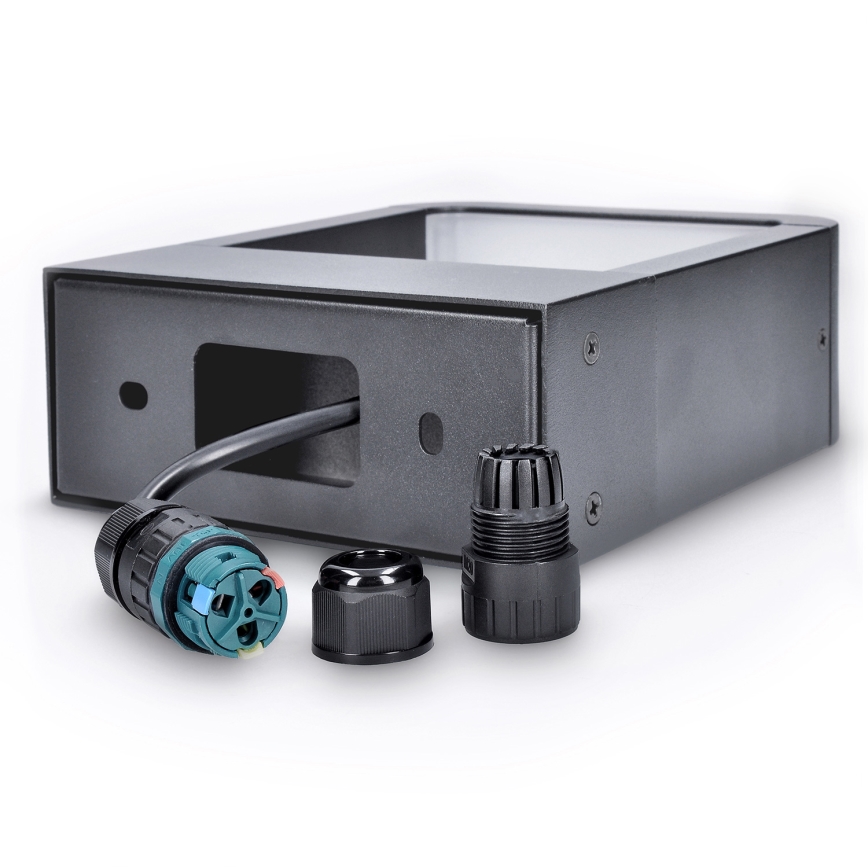 Brilagi - LED Vanjska zidna svjetiljka BARI LED/7W/230V 3000/4000/6000K antracit IP54