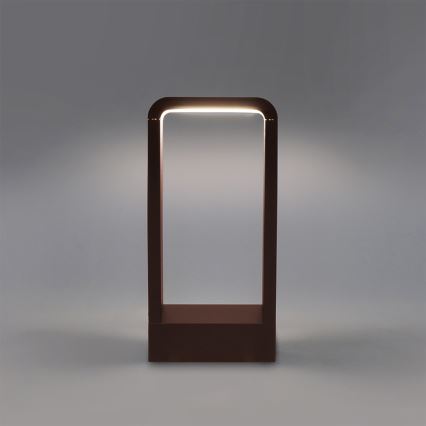 Brilagi - LED vanjska svjetiljka BARI LED/7W/230V 3000/4000/6000K smeđa IP54 30 cm