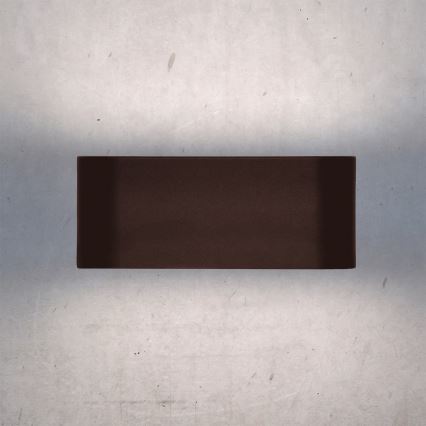 Brilagi - LED vanjsko zidno svjetlo BARI LED/7W/230V 3000/4000/6000K smeđa IP54