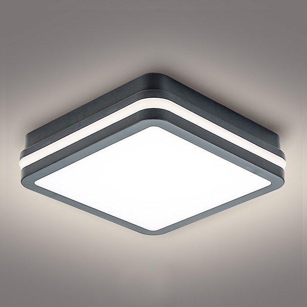 Brilagi - LED Vanjska svjetiljka BENE LED/18W/230V 22x22 cm antracit IP54