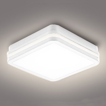 Brilagi - LED vanjska svjetiljka BENE LED/18W/230V 22x22 cm bijela IP54