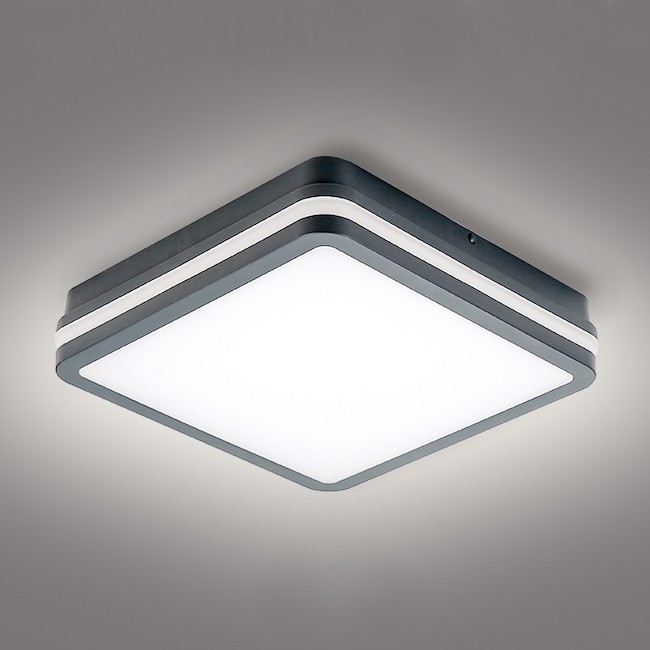 Brilagi - LED Vanjska svjetiljka BENE LED/24W/230V 26x26 cm antracit IP54
