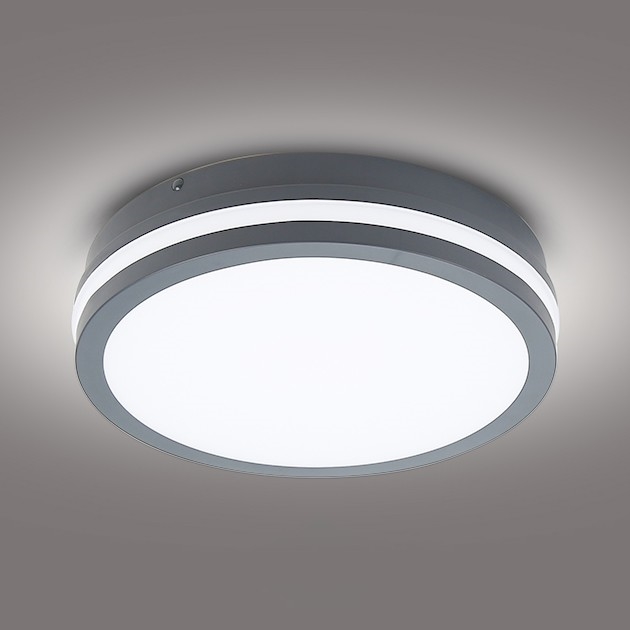 Brilagi - LED Vanjska svjetiljka BENE LED/24W/230V pr. 26 cm antracit IP54