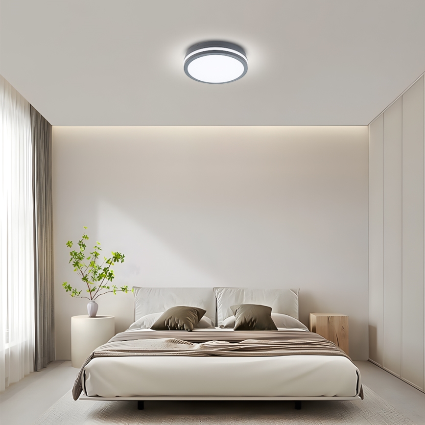 Brilagi - LED Vanjska svjetiljka BENE LED/24W/230V pr. 26 cm antracit IP54