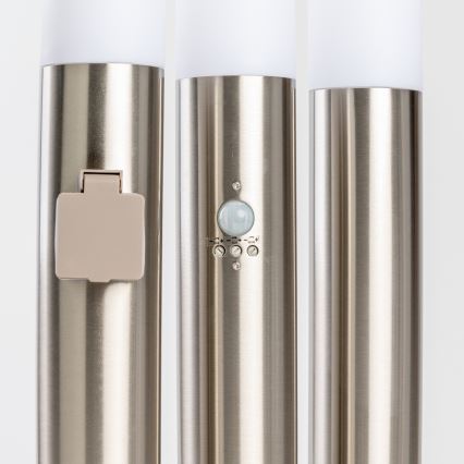 BRILAGI - LED vanjska svjetiljka ELIA 1xE27/7W/230V 4000K IP44 50 cm matni krom