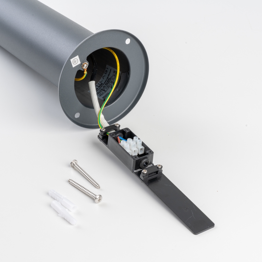 BRILAGI - LED vanjska lampa s utičnicom ELIA 1xE27/7W/230V 4000K IP44 50 cm antracit