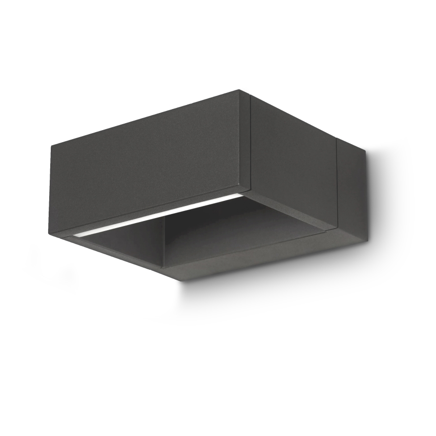 Brilagi - LED Vanjska zidna svjetiljka RAGUSA LED/7W/230V 3000/4000/6000K antracit IP54