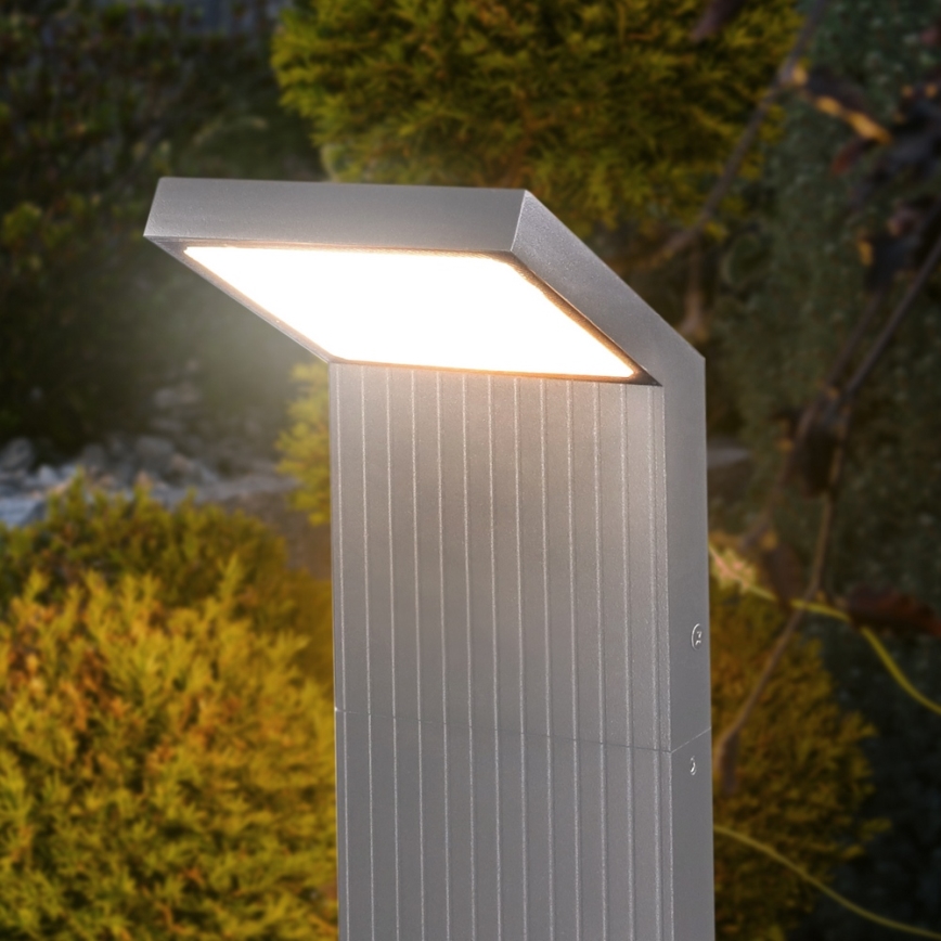Brilagi - LED vanjska svjetiljka RIANO LED/8W/230V srebrna IP65 80 cm