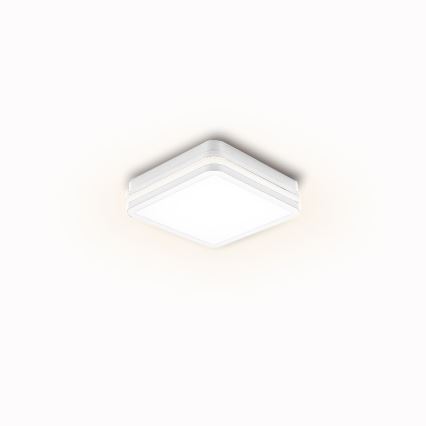 Brilagi - LED vanjska svjetiljka s senzorom BENE LED/24W/230V 26x26 cm bijela IP54