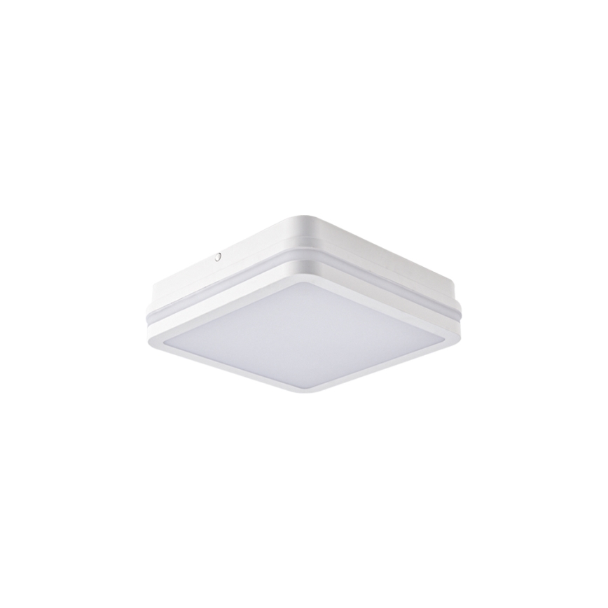 Brilagi - LED vanjska svjetiljka s senzorom BENE LED/24W/230V 26x26 cm bijela IP54