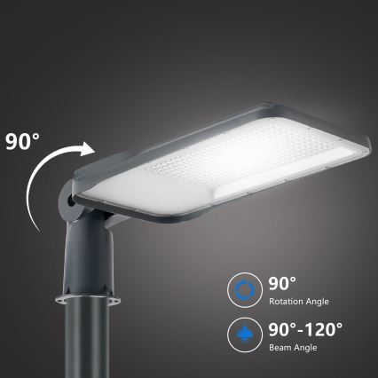 Brilagi - LED vanjska ulična svjetiljka sa stupom i zglobom visine 5 m URBANLIGHT LED/200W/230V antracit IP65