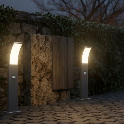 Brilagi - LED Vanjska svjetiljka sa senzorom ARCELO LED/9W/230V 50 cm IP44
