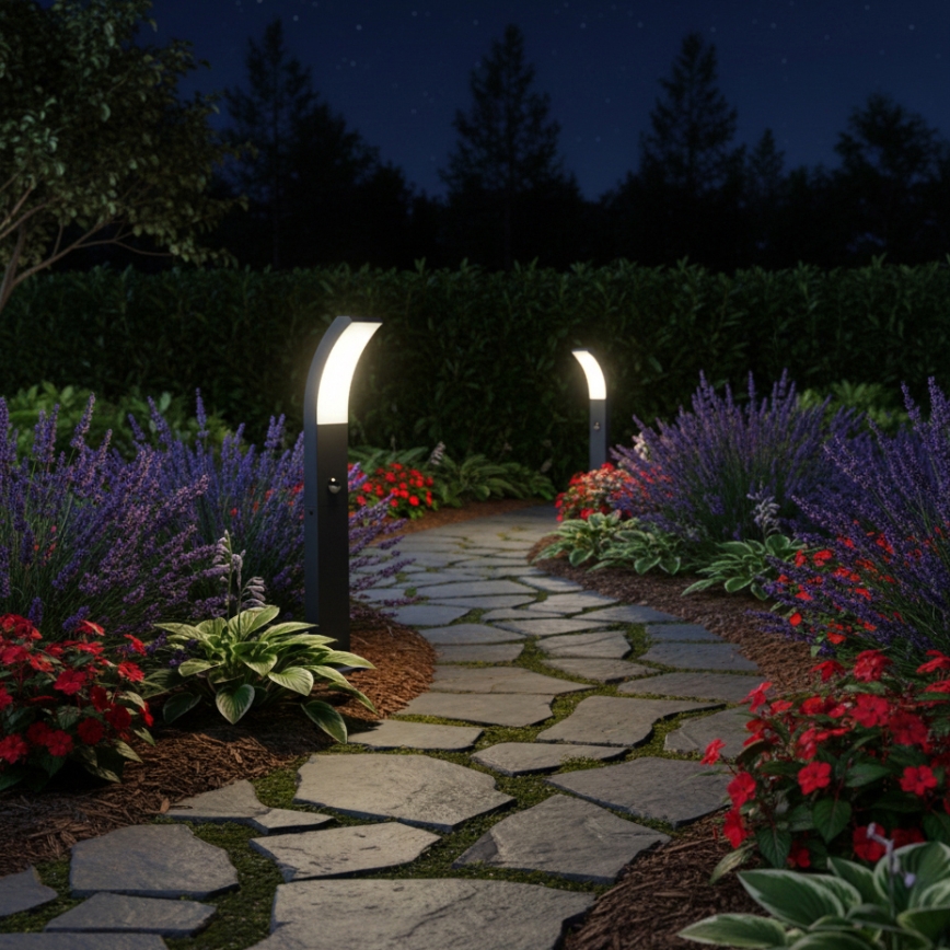 Brilagi - LED Vanjska svjetiljka sa senzorom ARCELO LED/9W/230V 50 cm IP44