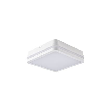 Brilagi - LED vanjska svjetiljka sa senzorom BENE LED/18W/230V 22x22 cm bijela IP54