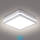 Brilagi - LED vanjska svjetiljka sa senzorom BENE LED/24W/230V 26x26 cm bijela IP54